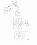 Camshaft Crankcase CoverSump Crankshaft PistonRingsConnecting Rod Diagram and Parts List for  Briggs and Stratton Engine